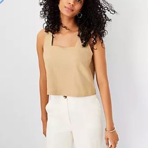 Ann Taylor Square Neck Tank Top